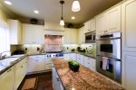 Plenty of space for multiple cooks in the kitchen